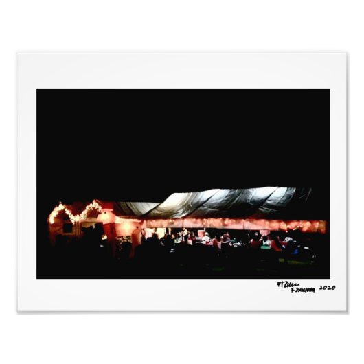 Impression Photo Camping de cochon (Devant)