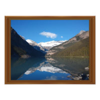 Canada Lake Louise Rocky Mountain Wood Fragment Im