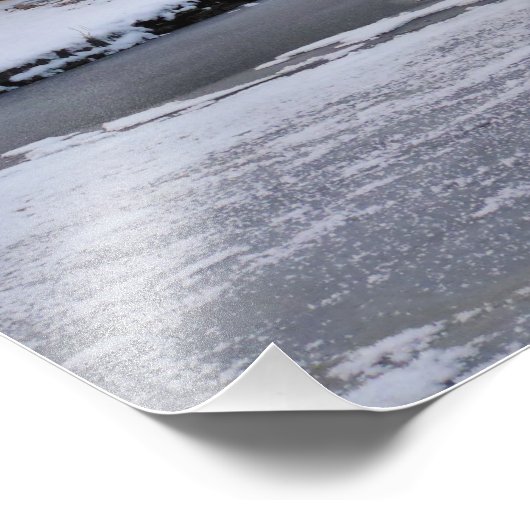 IMPRESSION PHOTO CANAL D'HIVER (Coin)