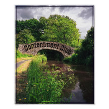 Canal et pont à Brecon, Pays de Galles