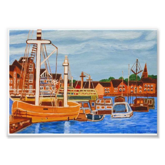 Impression Photo Canal maritime d'Exeter (Devant)