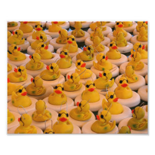 Impression Photo Canards en caoutchouc jaune amusant 10x8