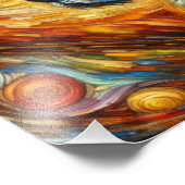 Impression Photo Canine kaléidoscopique : Une expression de coeur (Coin)