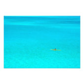 Impression Photo Canot Outrigger à Bora Bora (Devant)