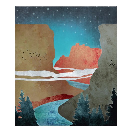 Impression Photo Canyon Birds (Devant)