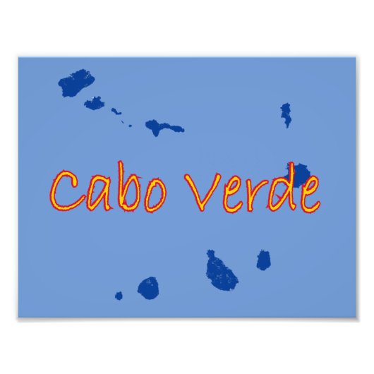 Impression Photo Cap-Vert (Devant)