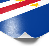 Impression Photo Cap-Vert - Drapeau cap-verdien (Coin)