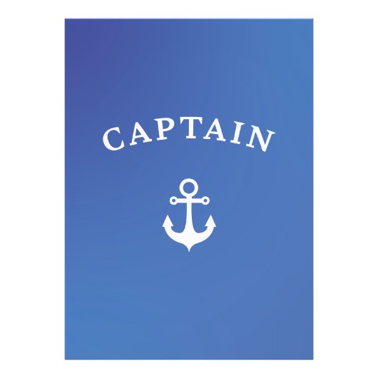 Impression Photo Capitaine (Devant)