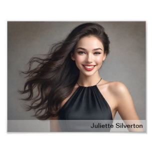 Impression Photo Capture d'écran Imprime 8x10 Gradient blanc horizo