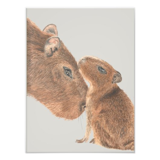 Impression Photo Capybara (Devant)