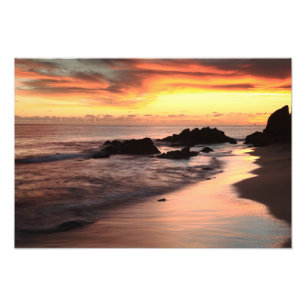 Impression Photo Caraibes Sunset Seascape St Thomas USVI