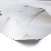 Impression Photo Cardinal des neiges (Coin)