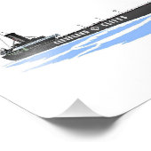 Impression Photo cargo des Grands Lacs Grand Island (Coin)