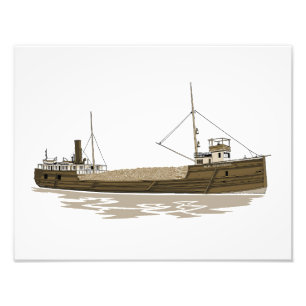 Impression Photo cargo des Grands Lacs W.R. Stafford