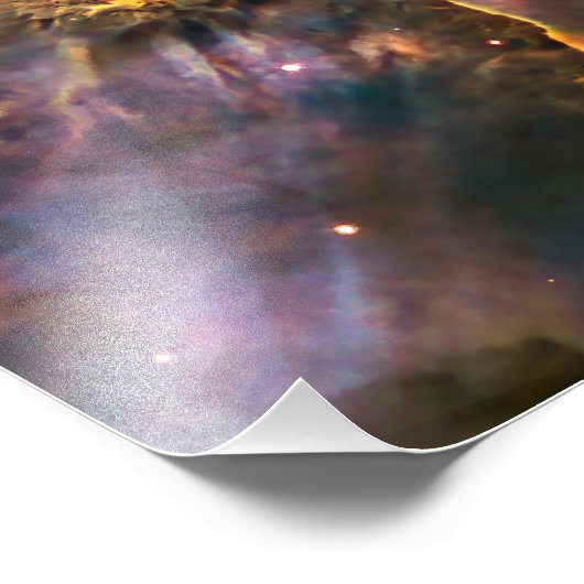 Impression Photo Carina Nebula par le télescope spatial Hubble (Coin)