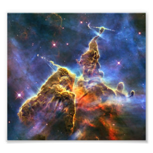 Impression Photo Carina Nebula (télescope Hubble)