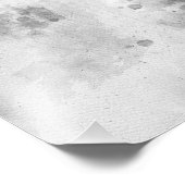 Impression Photo Carlin Chien Aquarelle noir et blanc 01 (Coin)