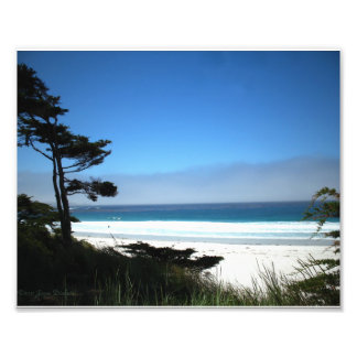 Impression Photo Carmel Beach, Californie, USA