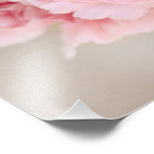 Impression Photo Carnations roses (Coin)