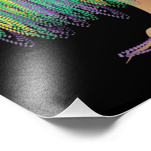 Impression Photo Carnaval de Mardi Gras Mexique (Coin)