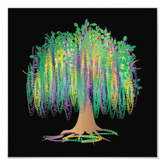 Impression Photo Carnaval de Mardi Gras Mexique (Devant)