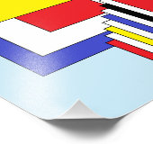 Impression Photo Carrés Abstraits (Coin)