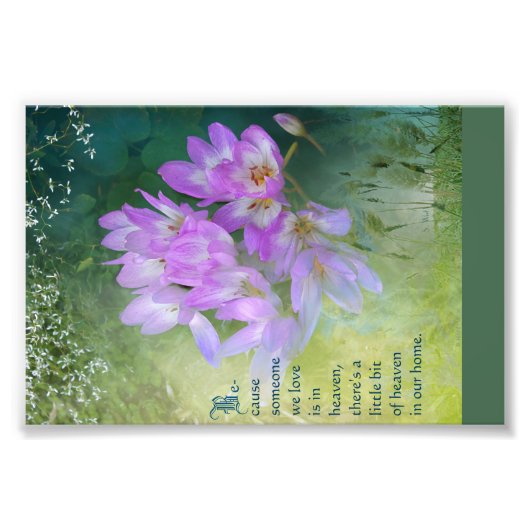 Impression Photo Carte commémorative (Devant)