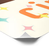 Impression Photo Carte de circuit futuriste atomique Martini (Coin)