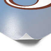 Impression Photo Carte de l'île de voyage de Jamaïque (Coin)