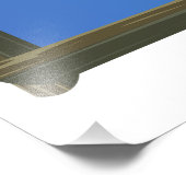 Impression Photo Carte de voyage de Nias Island Indonésie (Coin)