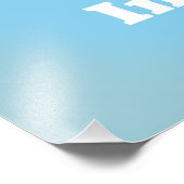 Impression Photo Carte des Hébrides intérieures Soay d'Écosse (Coin)