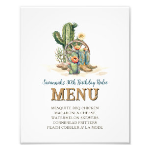 Impression Photo Carte d'identité personnalisée - Western Rodeo Par