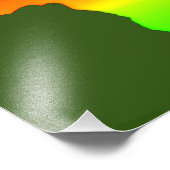 Impression Photo Carte du continent africain (Coin)