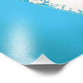 Impression Photo Carte du Groenland (Coin)