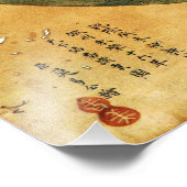 Impression Photo Carte du monde chinois 1418 par Gavin Menzies (Coin)