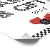 Impression Photo Carte et cadeaux Course Voiture Signale (Coin)