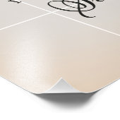 Impression Photo Carte illustrée du Sri Lanka (Coin)