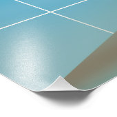 Impression Photo Carte illustrée du Sri Lanka (Coin)