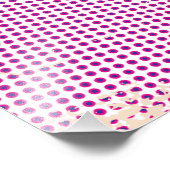 Impression Photo Carte Pop Art Illustré Israël (Coin)