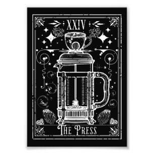 Impression Photo Carte Tarot Café Presse Française