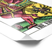 Impression Photo Carte Tarot Empereur (Coin)