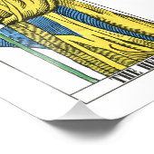 Impression Photo Carte Tarot Hermit (Coin)