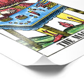 Impression Photo Carte Tarot Magicien (Coin)