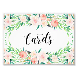 Impression Photo Cartes de bouquet délicates Imprimer