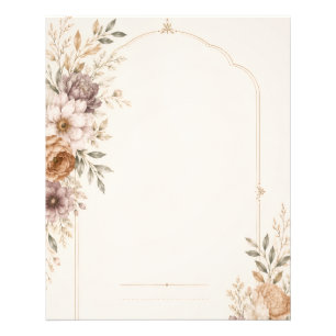 Impression Photo Carton d'invitation de mariage d'art fin avec pein