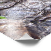 Impression Photo Cascade d'argent en automne, New Hampshire (Coin)