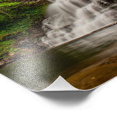 Impression Photo Cascade de chutes d'eau en Virginie (Coin)