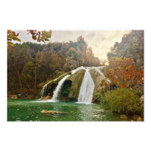 Impression Photo Cascade de Turner Falls Oklahoma