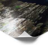 Impression Photo Cascade d'entrée, Watkins Glen, New York (Coin)