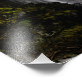 Impression Photo Cascade des montagnes (Coin)